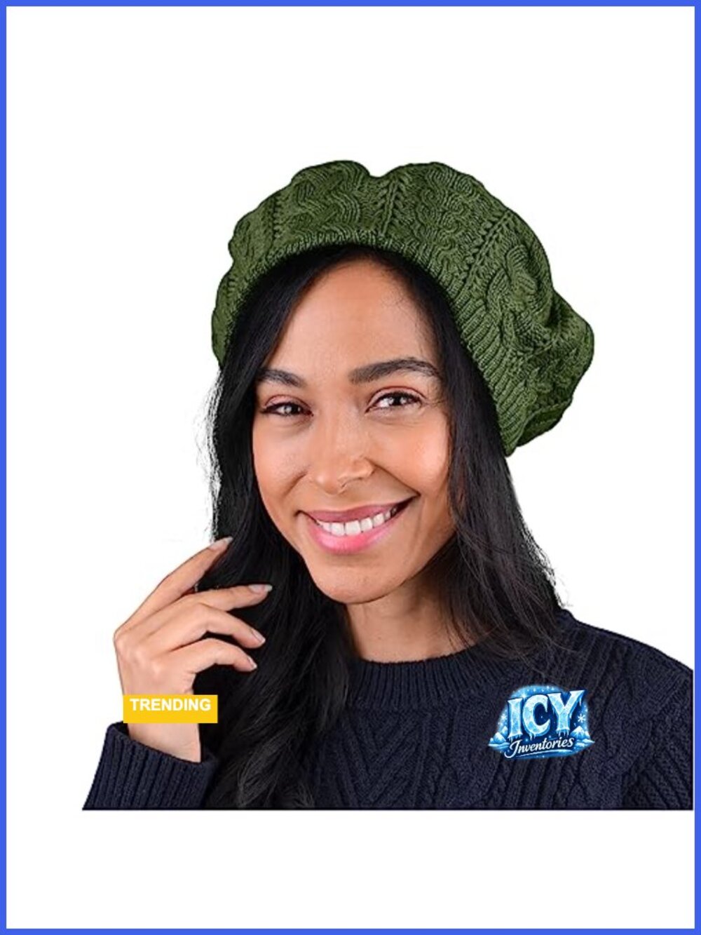Soft Knit Crochet Slouchy Beanie Lightweight Knitted Hat Women One Size